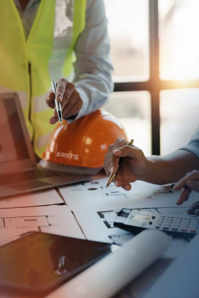 coordination avec autre acteur des chantiers de gros oeuvre