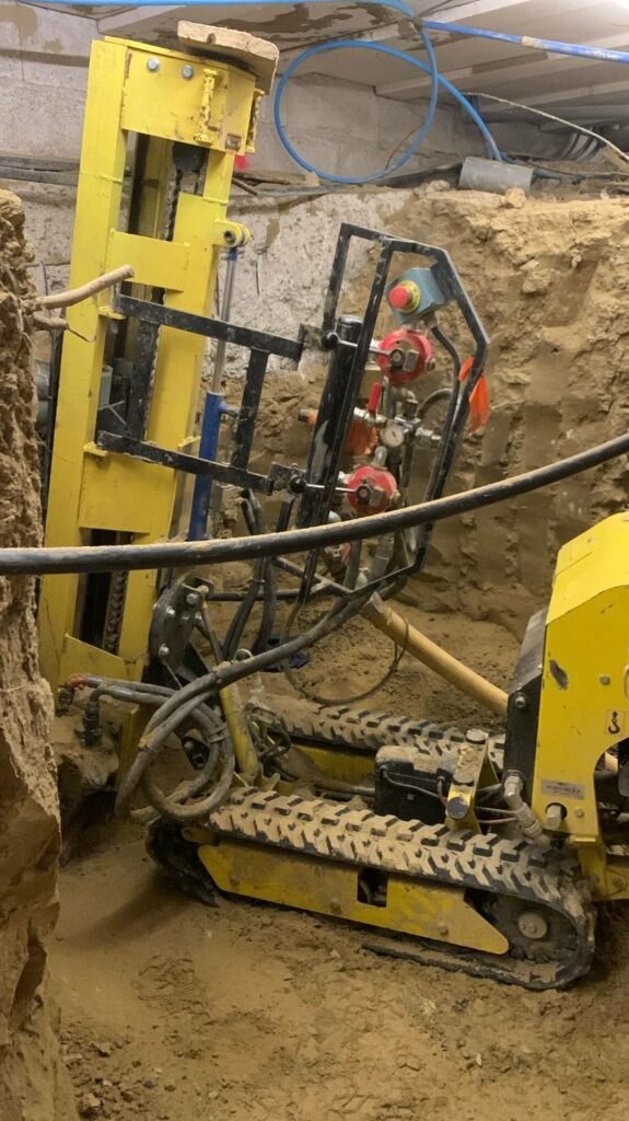 foreuse pour micropieux type III 1